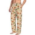 thumbnail image 2 of Daiia Floral Strawberr Men's Sleep Pant with Pockets and Drawstring,Pajama Pants-X-Large, 2 of 9
