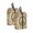 2PCS, variant on Boho Chic Peace Motif 1 PC Portable Travel Shoe Organizer Bag with Carrying Handle, Shoe Toiletry & Gear Storage Pouch for Suitcases