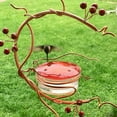 thumbnail image 4 of Alimentador De Pájaros Colgante, Bandeja De Semillas De Metal, Gancho De Rama, Comedero De Pájaros, Decoración De Jardín Al Aire Libre Sweethay PT002145-00, 4 of 5
