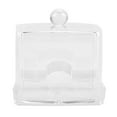 thumbnail image 2 of Acrylic Desktop Cosmetic Cotton Swab Box, Swab Dispenser Storage Box Cotton Swab Dispenser, for Storage Cotton Swabs, 2 of 8