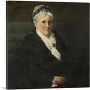 ARTCANVAS Maria Hermina Heemskerk 1887 Canvas Art Print by Hendrik Willem Mesdag - Size 12 x 12 0.75 Deep