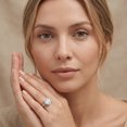 thumbnail image 6 of Rosec Jewels Lab Created Diamond Engagement Ring for Women (5 Ct, E-VS1 Quality) - IGI Certified Big Diamond Ring, 925 Sterling Silver, US 4.00, 6 of 8
