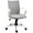 Light Gray, variant on Vinsetto Mid Back Office Chair, Linen Swivel Computer Chair, Charcoal Grey
