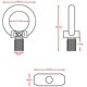 thumbnail image 2 of Tope para riel de toldo de 6 mm para caravana, autocaravana, tienda de campaña, accesorios de acero inoxidable 304, paquete de 4, 2 of 5