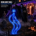 thumbnail image 5 of Halloween Soul Harvester Animated Garden Light,Glowing Ghost Solar Powered Grim Reaper Lawn Stake,Waterproof Spooky Light for Yard Pathway Graveyard(2PCS), 5 of 5