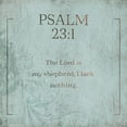 thumbnail image 2 of Villa, Milli 12x12 Black Ornate Wood Framed with Double Matting Museum Art Print Titled - Psalm 231 Murky Sea, 2 of 4