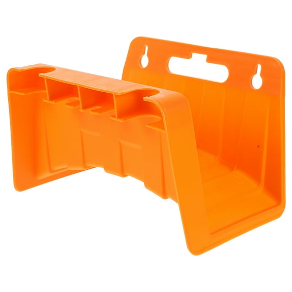 Heavy Duty Hose Rack Garden Support Wall Mounted Water Reel Holder Reels Orange