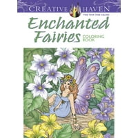 Creative Haven Enchanted Fairies Coloring Book