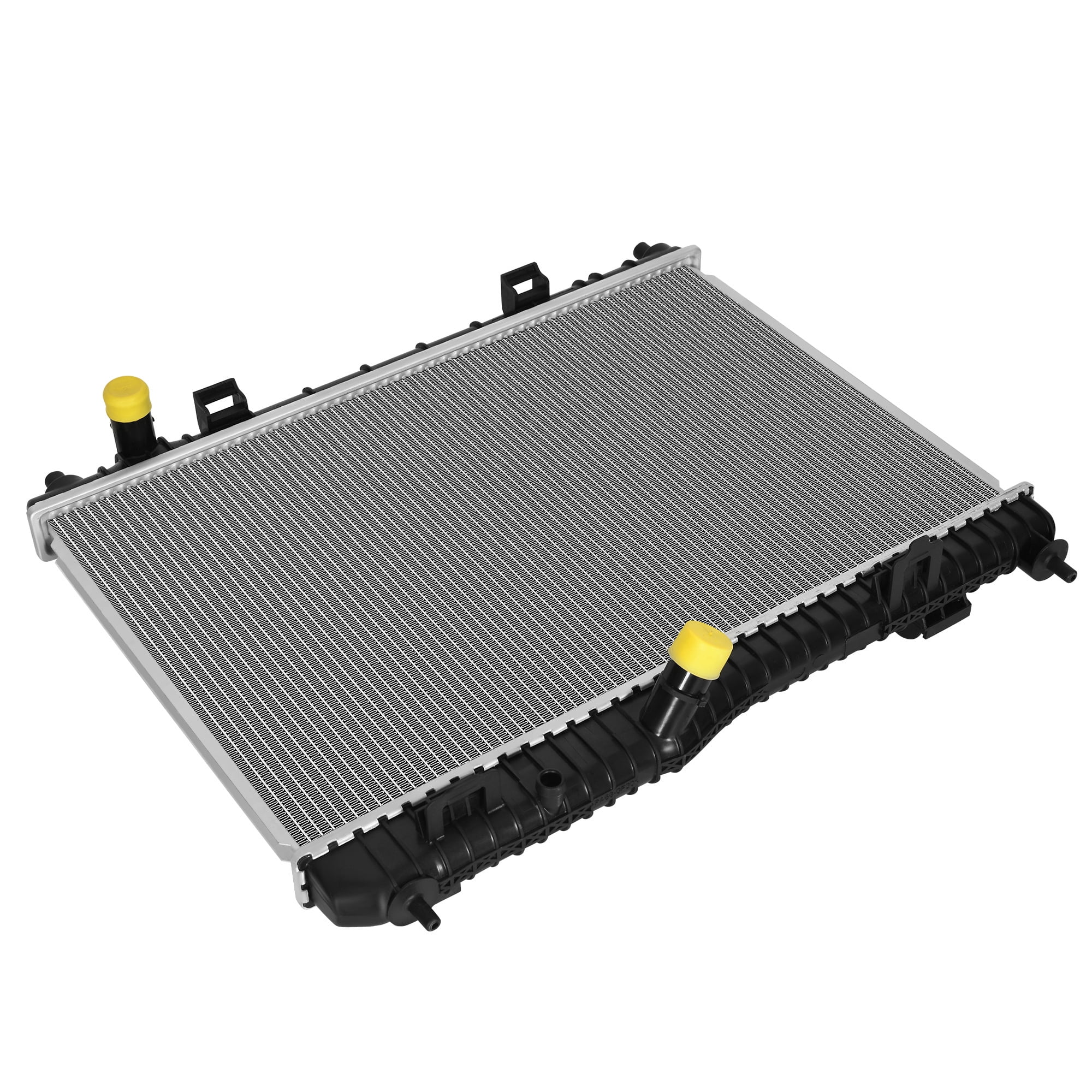 LEDKINGDOMUS Direct Fit Aluminum Radiator for 2003-2007 Ford Courier 1.6L L4 & 2005-2016/2019 Fiesta 1.6L L4 Replaces AE8Z8005B CU13201