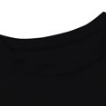 thumbnail image 4 of Hecho para Más Camisa Mujeres Sudadera de Manga Corta con Patrón Casual con Diseño de Pestañas Impreso, Cuello Redondo para el Hogar Y el Trabajo, 4 of 8