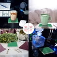 thumbnail image 2 of FMSHPON Merry Christmas Xmas Tree Winter Christmas Set of 4 Coaster for Drinks, Absorbent Ceramic Stone Coasters Cup Mat with Cork Base for Home Kitchen Room Coffee Table Bar Decor, 2 of 4