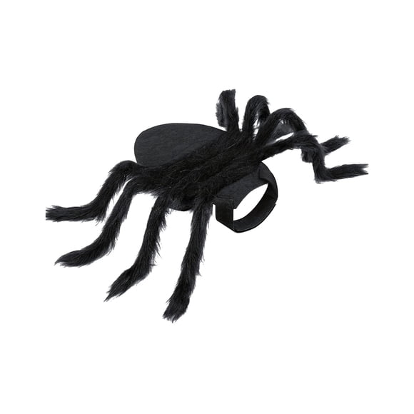 Lksixu Pet Supplies Halloween Spooky Spider Chest Adjustable And Back Pet Costume for Small Dogs and Cats