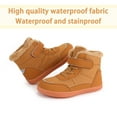 thumbnail image 2 of Cyiecw Toddler Snow Boots Boys Girls Boots Warm Waterproof Outdoor Winter Anti-Slip Kids Toddler Boots (Toddler/Little Kid/Big Kid), 2 of 7
