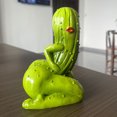 thumbnail image 3 of Figura Divertida Pickle Sexy Grandes Labios Pepino Adornos, 3 of 9