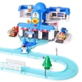 thumbnail image 1 of Set de juego Robocar Poli Transforming Rescue Station para niños, 1 of 7