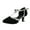 Black, variant on Fridja Women's Ballroom Tango Latin Dancing Shoes Sequins Shoes Social Dance Shoes
