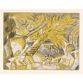 thumbnail image 3 of Charles Dufresne 14x12 Black Modern Framed Museum Art Print Titled - Sunbathing Figures Under a Palm Tree (1919), 3 of 5