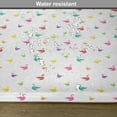 thumbnail image 6 of Ambesonne Animal Place Mats Set of 4, Rainbow Colored Swans, Standard Size, Multicolor, 6 of 6