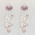 thumbnail image 7 of 2Set DIY Scallop Wind Chimes Kit Natural Seashell Wind Chimes for Outside Shell Wind Chimes Outdoor for Patio Garden Yard Decoration, 7 of 7