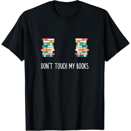 Funny: Don t touch my Books. Book lover boobie Bra Bikini T-Shirt