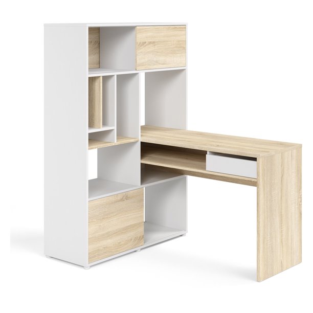 Weston 1 Drawer, 2 Sliding Door Desk