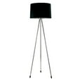 thumbnail image 1 of Ore Furniture 31181BK 3 Legged Black Floor Lamp, 1 of 2