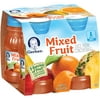 Gerber Mixed Fruit Juice Bottle, 4 Fl. Oz., 4 Count