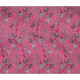 thumbnail image 4 of oneOone Cotton Flex Fabric Leaves & Floral Block Fabric Prints By Yard 40 Inch Wide, 4 of 4
