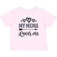 thumbnail image 3 of Inktastic My Mema Loves Me Girls Girls Baby T-Shirt, 3 of 5