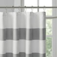 thumbnail image 3 of Home Essence Spa Waffle Shower Curtain with 3M Treatment, Grey, 3 of 4