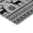 thumbnail image 3 of Addison Rugs Mayfield Premium Machine Washable Transitional Holiday Silver Rectangle Rug, 10' x 14', 3 of 7