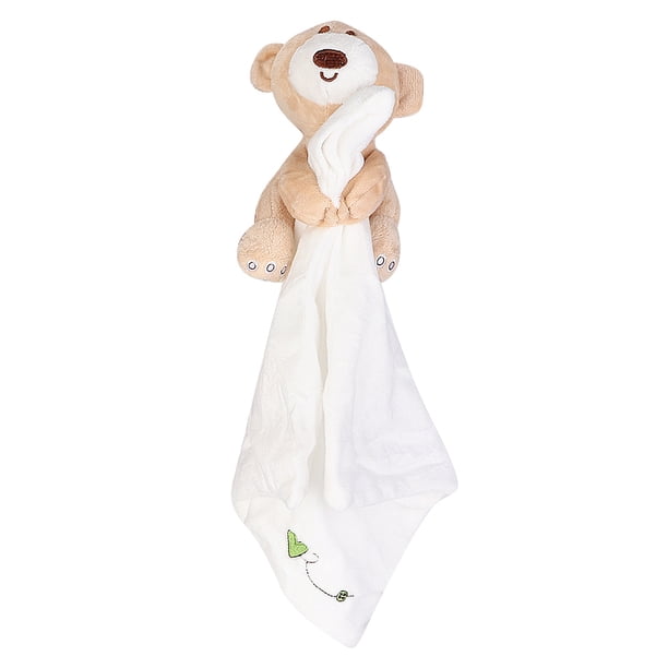 Juguetes cómodos,Toalla de seguridad infantil Toalla de muñeca infantil de dibujos animados Juguetes para bebés Tecnología avanzada