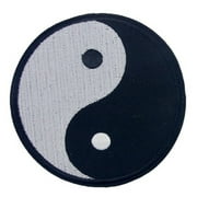 Papaba Patch,Chinese Traditional Yin-Yang Symbol DIY Applique Embroidered Sew Iron on Patch