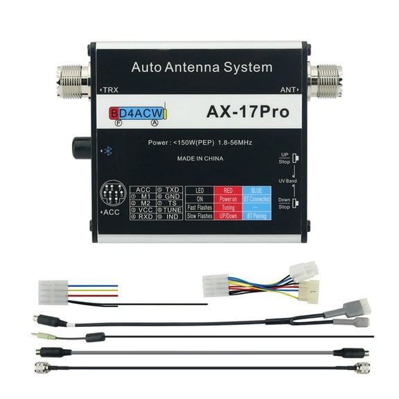 AX-17 Pro Automatic Screwdriver Antenna Controller Auto Antenna System for ATAS-120A M-120A M-130A and Tarhell Little II