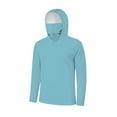thumbnail image 4 of ShiShine Long Sleeve Sun Shirt for Women&Men Guard Cooling Fishing Hoodies with Mask Casual Summer UV SPF Hiking Blouses, 4 of 9