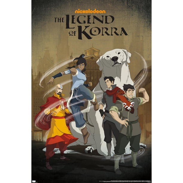 Avatar The Legend of Korra Group Wall Poster, 22.375" x 34