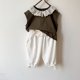 thumbnail image 5 of Conjuntos de ropa de verano para niñas de estilo coreano, trajes para niños de 1 a 10 años, Top con cuello con volantes de encaje y pantalones hasta el tobillo, bonito traje de 2 uds para niños, 5 of 6