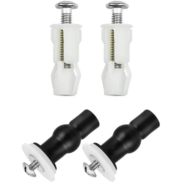 Pack of 4 Toilet Seat Fixed Screws Universal Toilet Seat Mounting