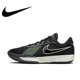 thumbnail image 2 of Nike New Air Zoom GT Cut Academy Low Zapatillas de hombre ligeras y con amortiguación Zapatillas de baloncesto cómodas Zapatillas negras y verdes, 2 of 5