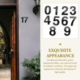 thumbnail image 4 of 10 piezas de números de casa autoadhesivos para hotel, 0-9, número de buzón, número de decoración de la casa, 4 of 5