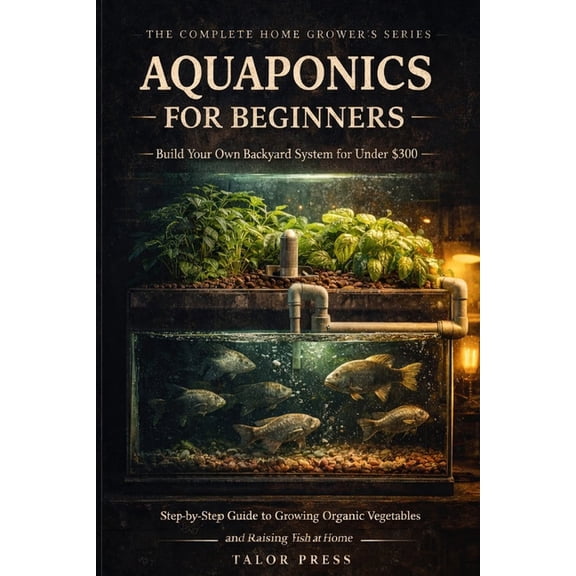 Aquaponics for Beginners: A Complete Step-by-Step Guide to Growing Fish and Vegetables at Home-Build Your First System U, (Paperback)