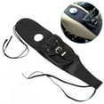 thumbnail image 3 of Cubierta de tanque de combustible de cuero PU para motocicleta, almohadilla de Panel, bolsa para babero, compatible con XL 883 1200, 3 of 10