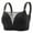 Black bras, variant on pimelu Bras for Women Full Figure Bras for Women Seamless Underwire Wireless Bras Elder Large Size Compression Comfy Breathable Lace Bra Sports Bra