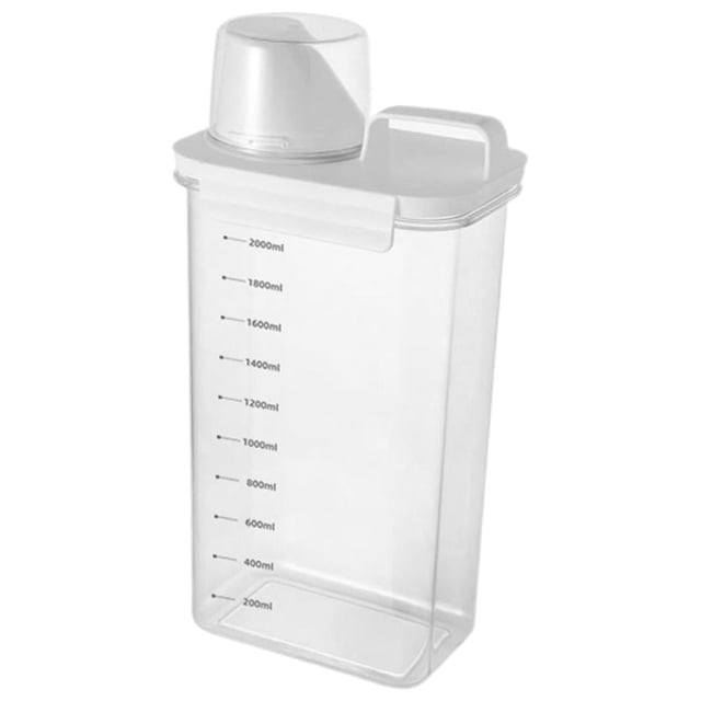 Contenedores de polvo para ropa Dispensador de polvo líquido para ropa Dispensador de suavizante de tela multifuncional Contenedor de comida