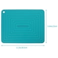 thumbnail image 3 of Shisuyan Wok Supply Green Silicone 1Set 11.2X9In, 3 of 8