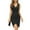 Black, variant on ReTeiv Summer Dresses for Women 2024,Women's V Neck Sleeveless Cocktail Dresses Ruched Bodycon Dresses
