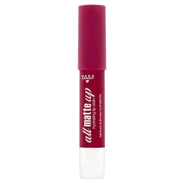 2 PACK Hard Candy All Matte Up Hydrating Lip Stain - #1025 Berry Matte 0.081Oz.
