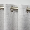 thumbnail image 5 of Exclusive Home Burke Patio Grommet Top 100% Blackout Indoor Single Curtain Panel, 100"x84", Silver, 5 of 7