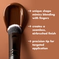 thumbnail image 3 of e.l.f. Cosmetics Tap & Blend Concealer Brush, 3 of 7