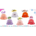 thumbnail image 2 of Wear Sierra Enjoy Summer Holidays Toddler Sun Hat, Soft Blend, UV Protection, Pumpkin, One Size, 2 of 3